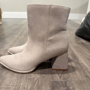 Sonoma Taupe Ankle Boots